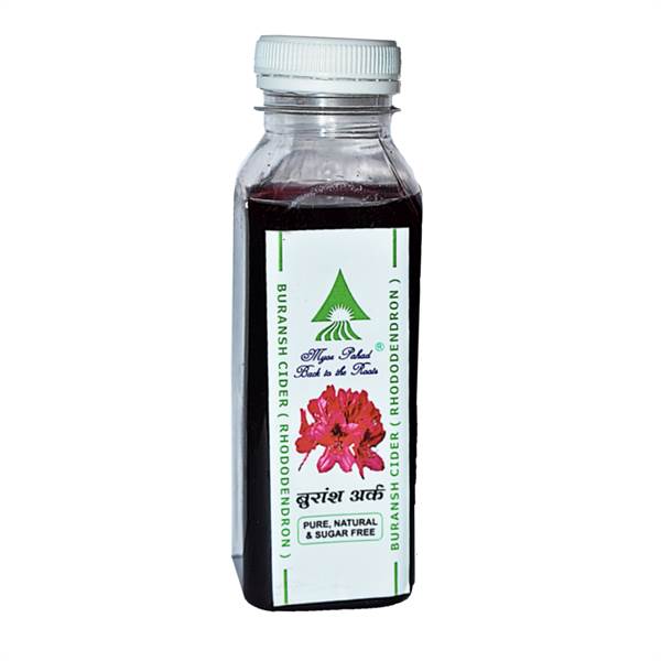 Myor Pahads Natures Nectar Pure Buransh Cider (Rhodendron Extract from Himalayan Red Flowers)